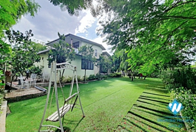  Luxury nice furnished garden house to lease in Tay Ho An Duong